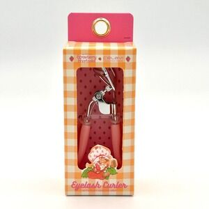 Celavi Eyelash Curler Pink Strawberry Shortcake Flat Handle Grip